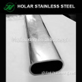 Stainless Steel Oval Tube 304 Stainless steel flat oval tube for handrail Supplier